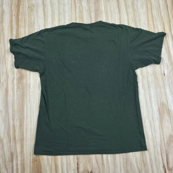 Y2K Lord Of The Rings T Shirt Green Dragon Green Medium Inn Song Short Sleeve - Picture 4 of 8
